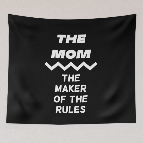 Item preview, The Mom - Maker of The Rules | Family Matching Outfit Set | For Mom, Dad & Children   designed and sold by TeesByAngelzB.