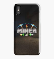 Minecraft Miner Shirt v.2 iPhone Case/Skin