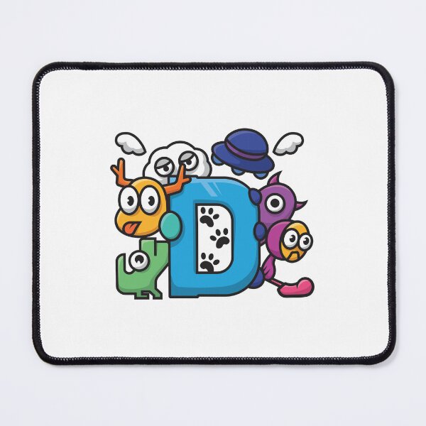 Item preview, Doodle art monsters letter D designed and sold by yhuefpe.