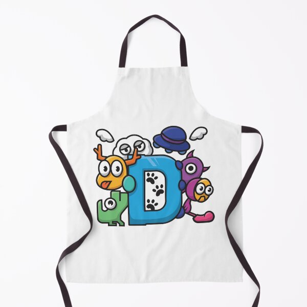 Item preview, Doodle art monsters letter D designed and sold by yhuefpe.
