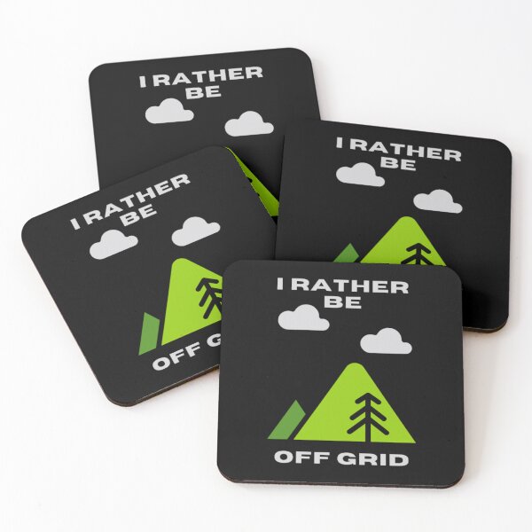 Item preview, I rather be off grid designed and sold by TouchofAlaska.