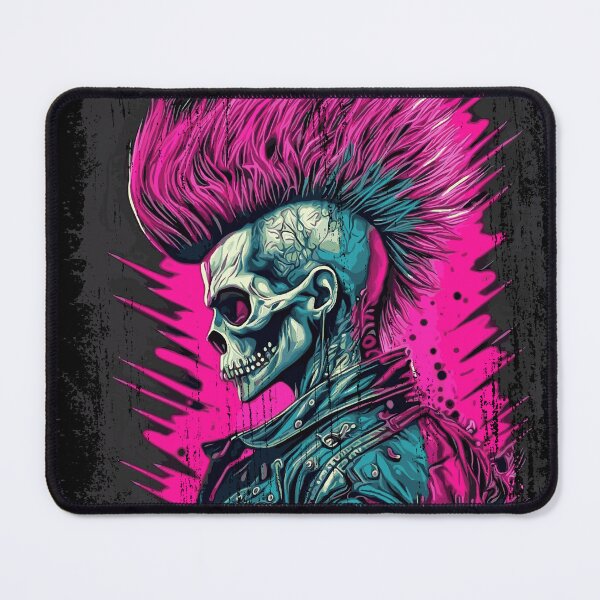 Item preview, Synthwave Zombie Skull designed and sold by drizzd.