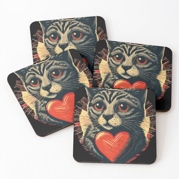 Item preview, Adorable Kitty Cat Sad Valentine Valentine's Day Design  designed and sold by Xx4thseasonxX.