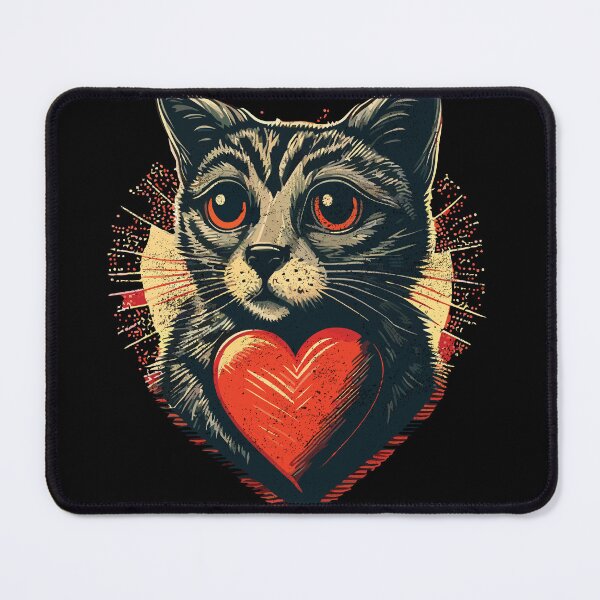 Item preview, Adorable Kitty Cat Sad Valentine Valentine's Day Design designed and sold by Xx4thseasonxX.