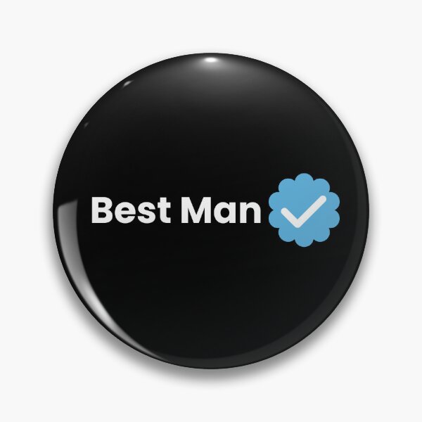 Item preview, Best Man (white) designed and sold by Allyoudois.