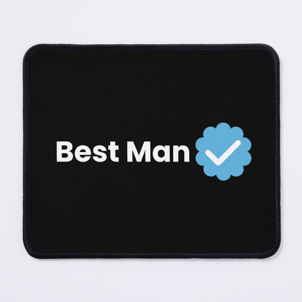 Item preview, Best Man (white) designed and sold by Allyoudois.