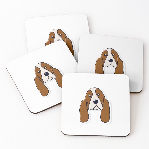 Item preview, Bassett Hound Dog with Shadow designed and sold by Nikknakks.