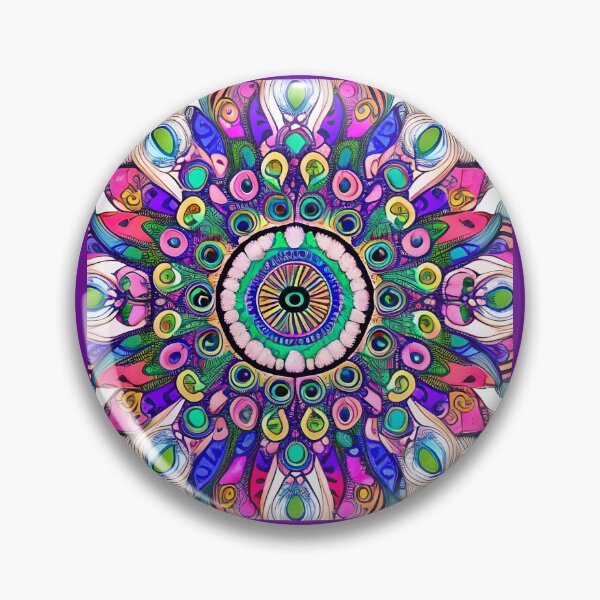 Item preview, PEACOCK BOHO MANDALA designed and sold by DanaMire.