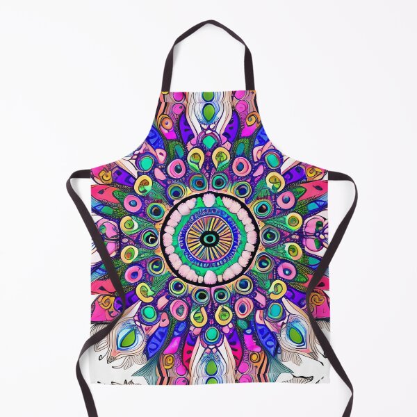 Item preview, PEACOCK BOHO MANDALA designed and sold by DanaMire.