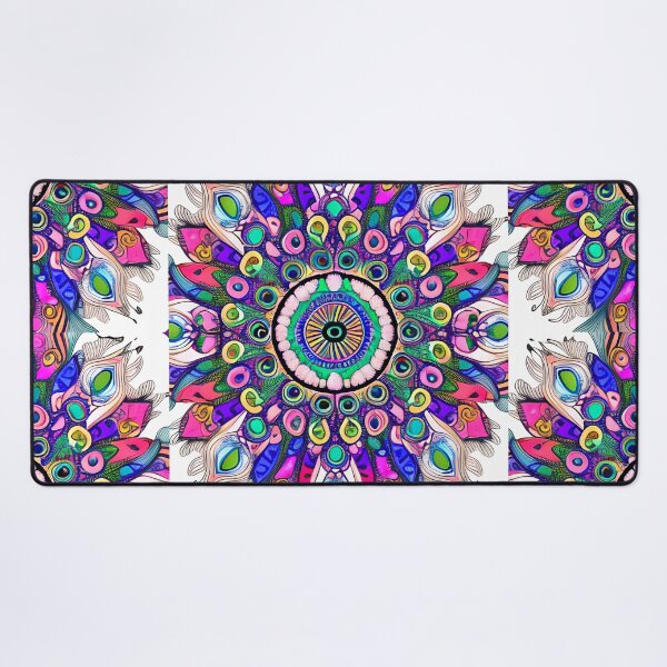 Item preview, PEACOCK BOHO MANDALA designed and sold by DanaMire.