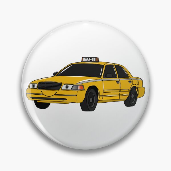 Item preview, Taxi cartoon illustration designed and sold by Misscartoon.