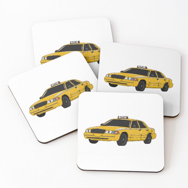 Item preview, Taxi cartoon illustration designed and sold by Misscartoon.