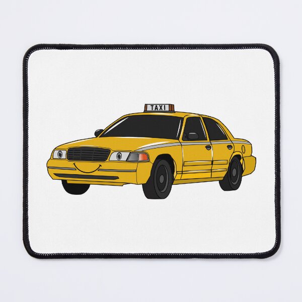 Item preview, Taxi cartoon illustration designed and sold by Misscartoon.