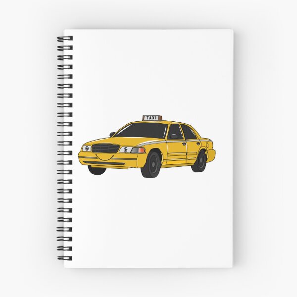 Item preview, Taxi cartoon illustration designed and sold by Misscartoon.