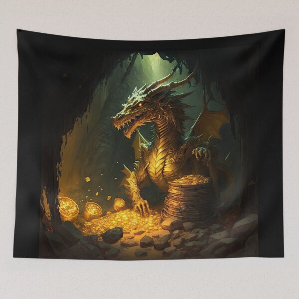 Item preview, Golden Dragon designed and sold by Soria Moria.