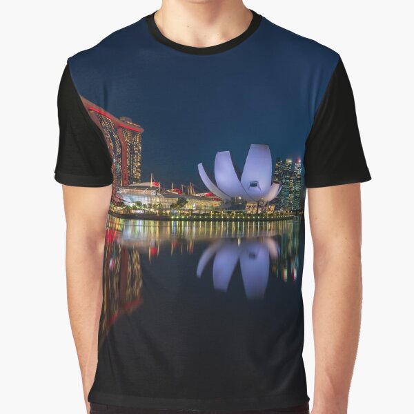 Marina Bay Reflections Graphic T-Shirt
