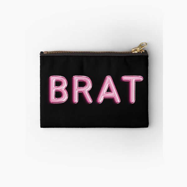 Item preview, Brat | Pink Foil Balloon Font DDLG Submissive designed and sold by KinkShoppe.