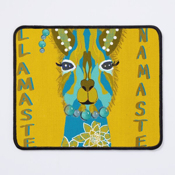Item preview, Llamaste Namaste designed and sold by ArtFabric.