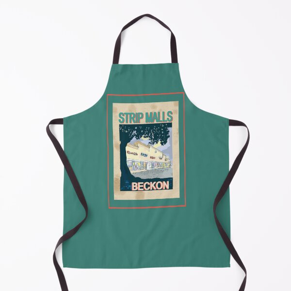 Item preview, Strip Malls Beckon Pandemic Travel Poster designed and sold by Karen Del Pellegrino.