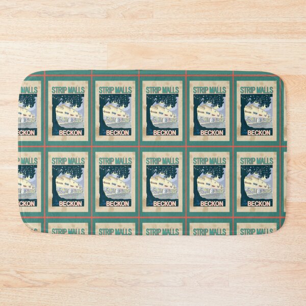 Item preview, Strip Malls Beckon Pandemic Travel Poster  designed and sold by Karen Del Pellegrino.