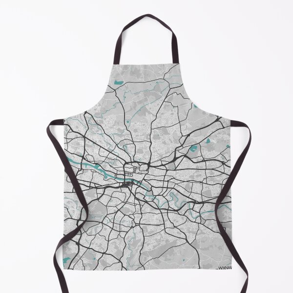 Item preview, Glasgow Scotland UK Map - Minimal Style w/ Roads designed and sold by wxnw-designs.