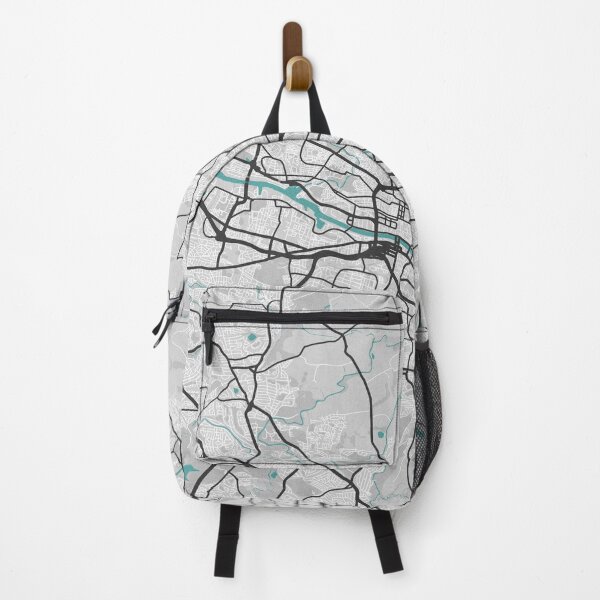 Item preview, Glasgow Scotland UK Map - Minimal Style w/ Roads designed and sold by wxnw-designs.