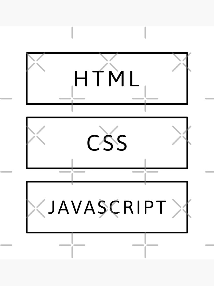 HTML, CSS & JavaScript Developer (Inverted) by developer-gifts