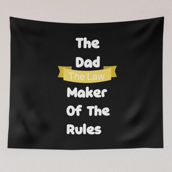 Item preview, The Dad - Maker of The Rules | Family Matching Outfit Set | For Mom, Dad & Children   designed and sold by TeesByAngelzB.