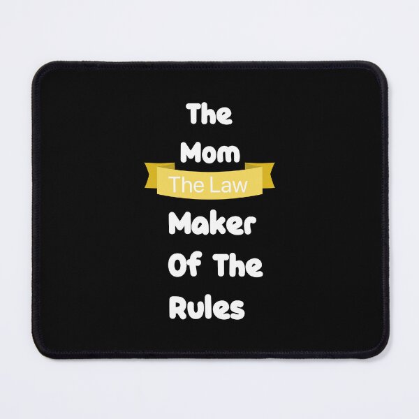 Item preview, The Mom - Maker of The Rules | Family Matching Outfit Set | For Mom, Dad & Children designed and sold by TeesByAngelzB.