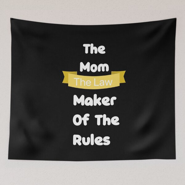 Item preview, The Mom - Maker of The Rules | Family Matching Outfit Set | For Mom, Dad & Children   designed and sold by TeesByAngelzB.