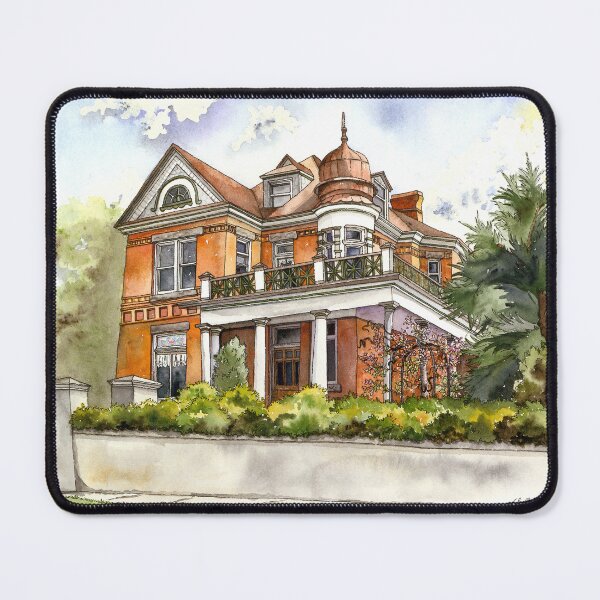Item preview, Queen Anne Style Mansion designed and sold by ShelleyYlstArt.