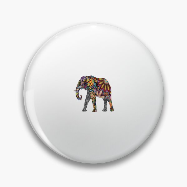 Item preview, colourful elephant art designed and sold by Asmapadilla89.