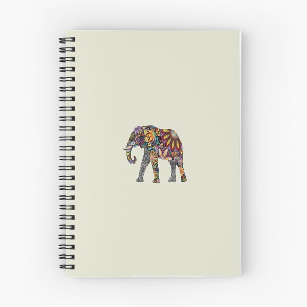 Item preview, colourful elephant art designed and sold by Asmapadilla89.