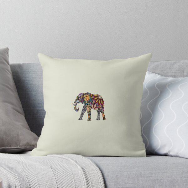 Item preview, colourful elephant art designed and sold by Asmapadilla89.