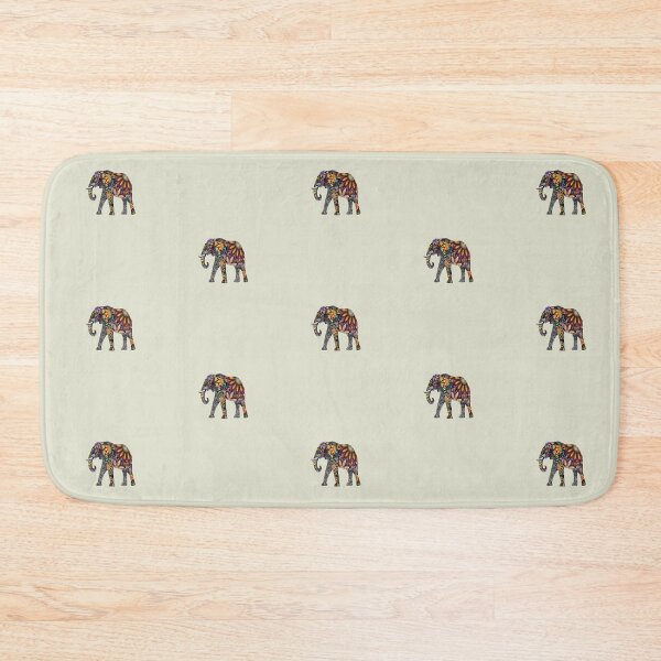 Item preview, colourful elephant art designed and sold by Asmapadilla89.