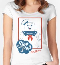 Stay Puft Women's Fitted Scoop T-Shirt