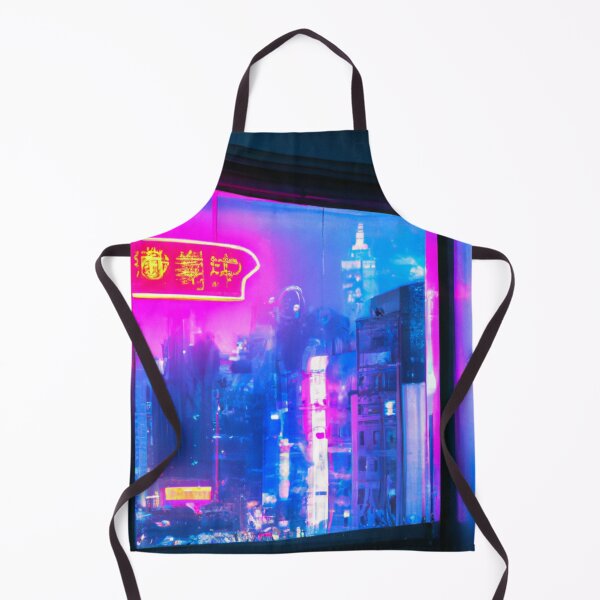 Artikelvorschau, Cyberpunk-Stadtansicht entworfen und verkauft von Niari.