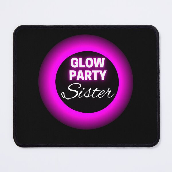 Item preview, Glow Party Sister T-shirt designed and sold by artetotal.