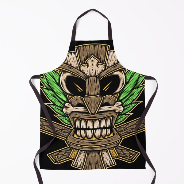 Item preview, Tiki Mask Vector designed and sold by WODEXZ.