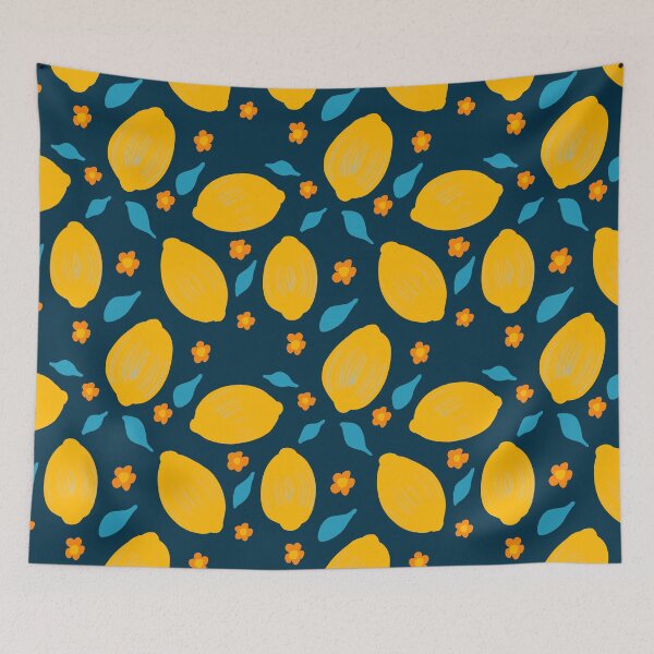 Item preview, Lucious Lemons - Cheerful Fruit Print  designed and sold by ana-celeste.