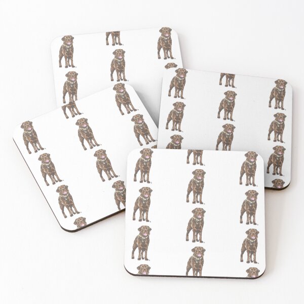 Item preview, Chocolate Lab Illustration designed and sold by rita-andi.