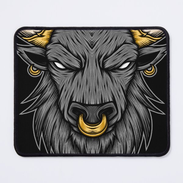 Item preview, King Bull Illustration designed and sold by WODEXZ.