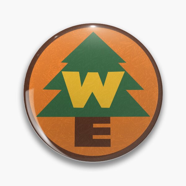 Item preview, Wilderness Explorer badge designed and sold by Lyndsedoodle.
