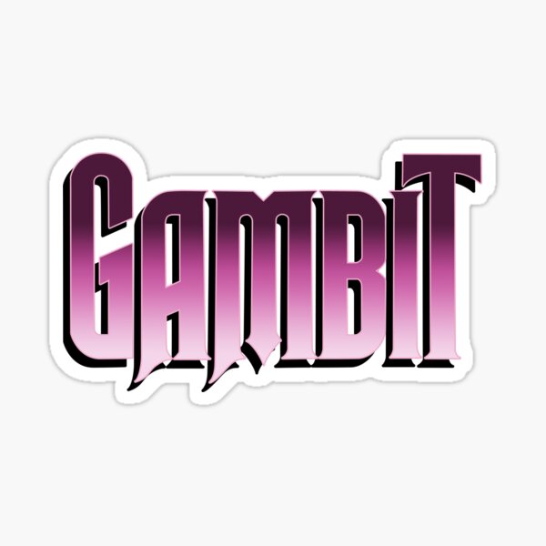 Item preview, Gambit's logo designed and sold by JamesCMarshall.