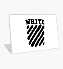 Off White Grunge Black Laptop Skin