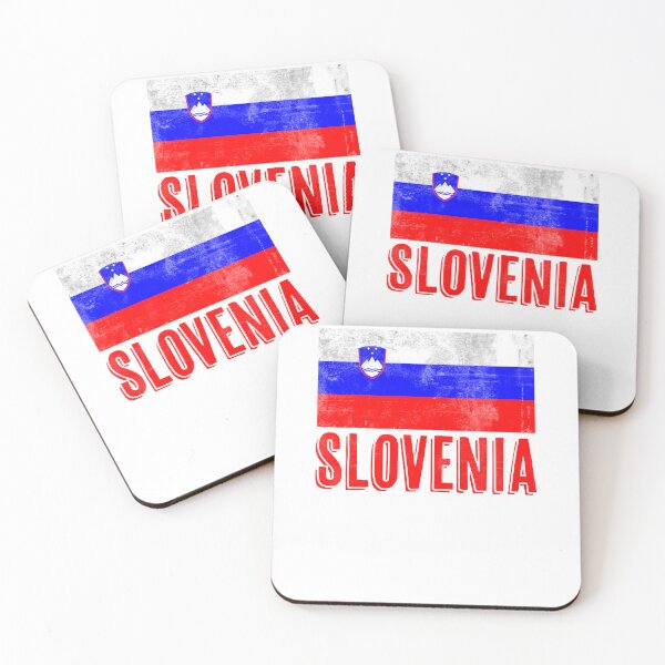 Item preview, Flag of Slovenia "Grunge" look. designed and sold by KTSubz Faith & Fun Designs.