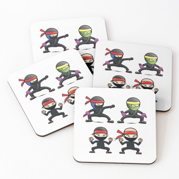 Item preview, Ninja warrior in action  designed and sold by redDottyDesign.