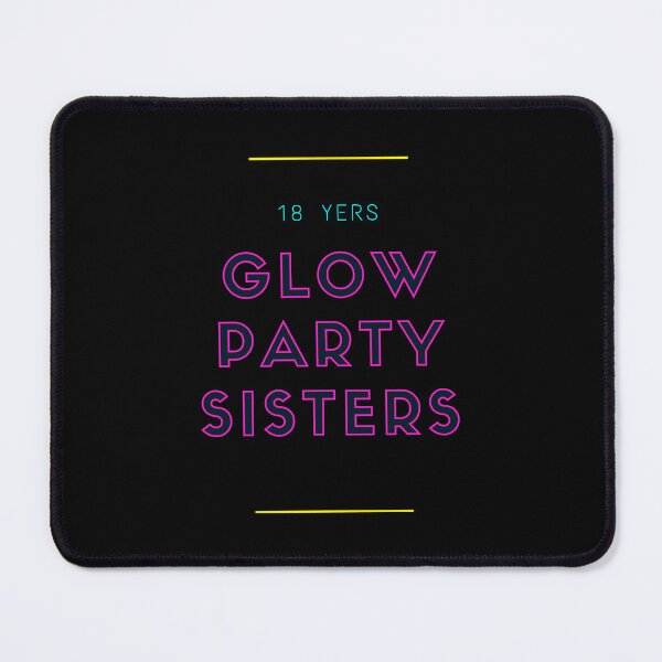 Item preview, Glow Party Sister T-shirt designed and sold by artetotal.