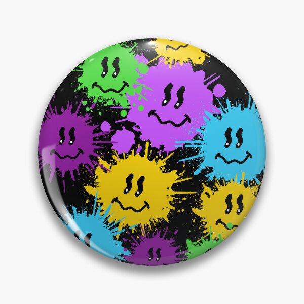 Item preview, Smiley splatter designed and sold by Tonickay.