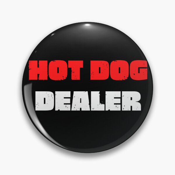 Item preview, Vintage Hot Dog Dealer Bold Typography designed and sold by garniturex.